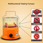 Portable 2-in-1 Gas Heater & Stove