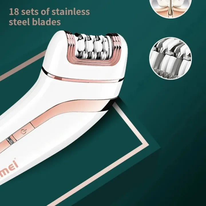 Kemei 3in1 Ladies Hair Removal Beauty Kit