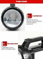 Rechargeable Searchlight LED Torch