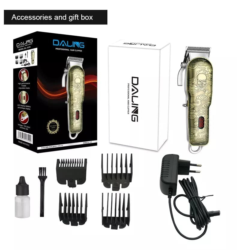 DALING Rechargeable Cordless Hair Clipper