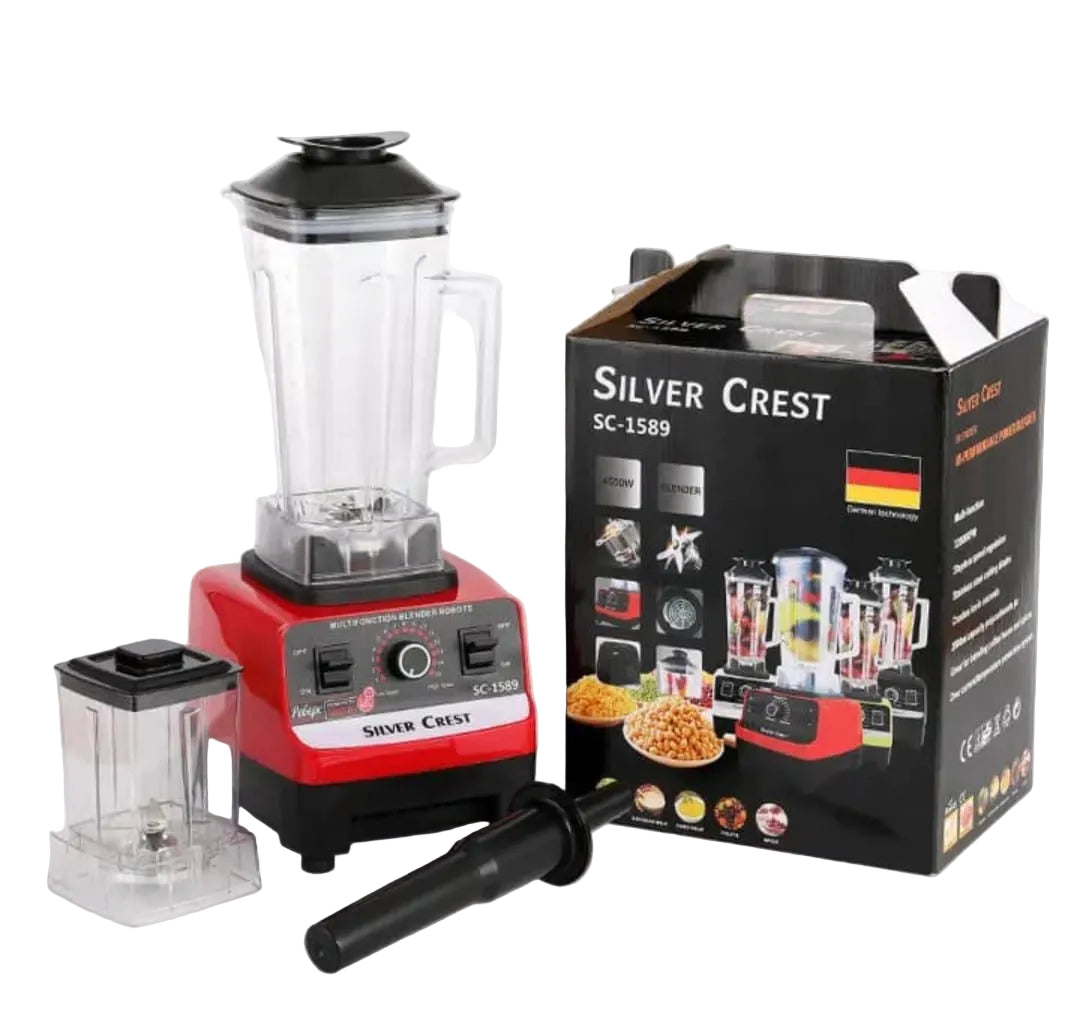 2-in-1 Silver Crest Heavy Duty Blender Juicer- 4500W