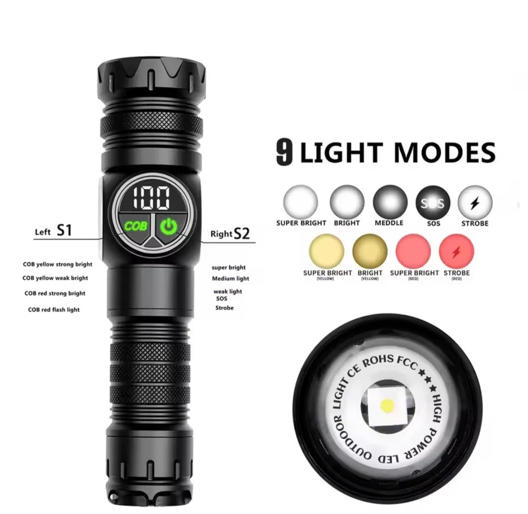 Ruilang TG+COB Flashlight