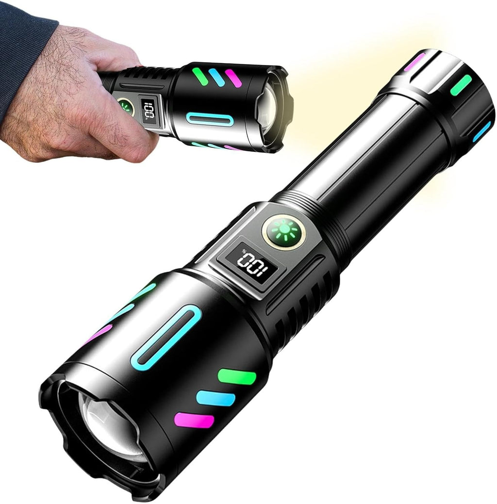 Rechargeable Zoomable Torch- 1KM