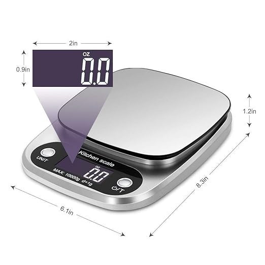 Digital LED Kitchen Scale- 10Kg