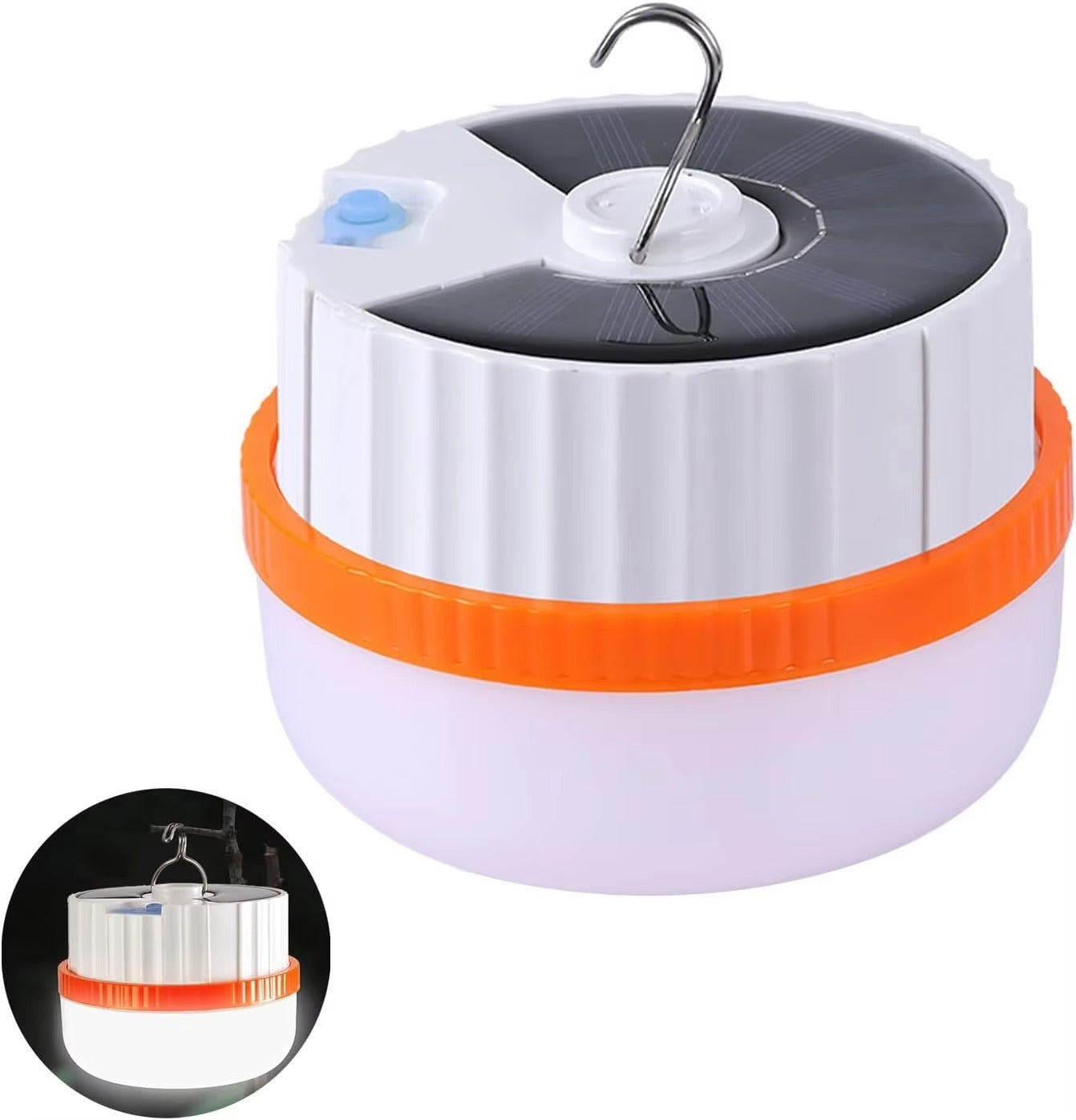 Solar & USB Rechargeable Camping Lamp