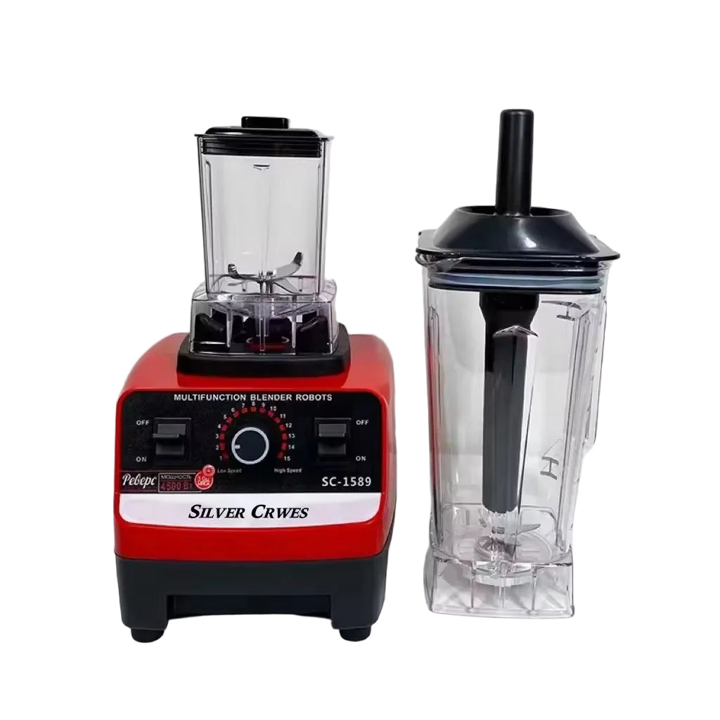 2-in-1 Silver Crest Heavy Duty Blender Juicer- 4500W