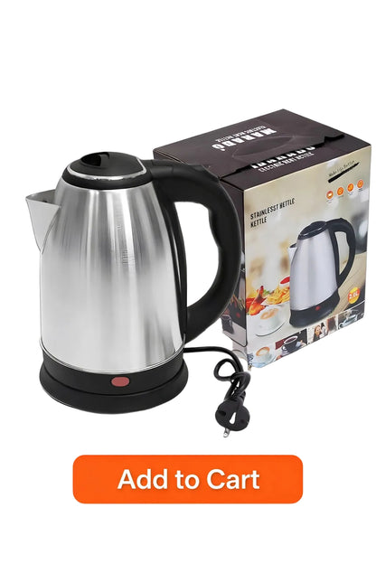 Stainless Steel Electric Kettle- Auto Shut Off- 2.0 Litre
