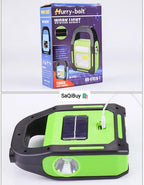 Solar & USB Recharging Flashlight
