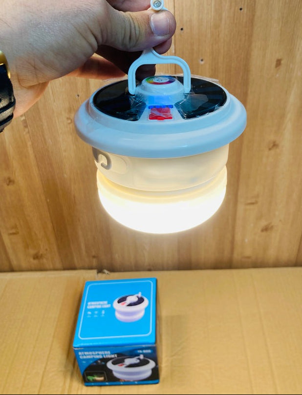 Portable Rechargeable Outdoor Solar Camping Atmosphere Light