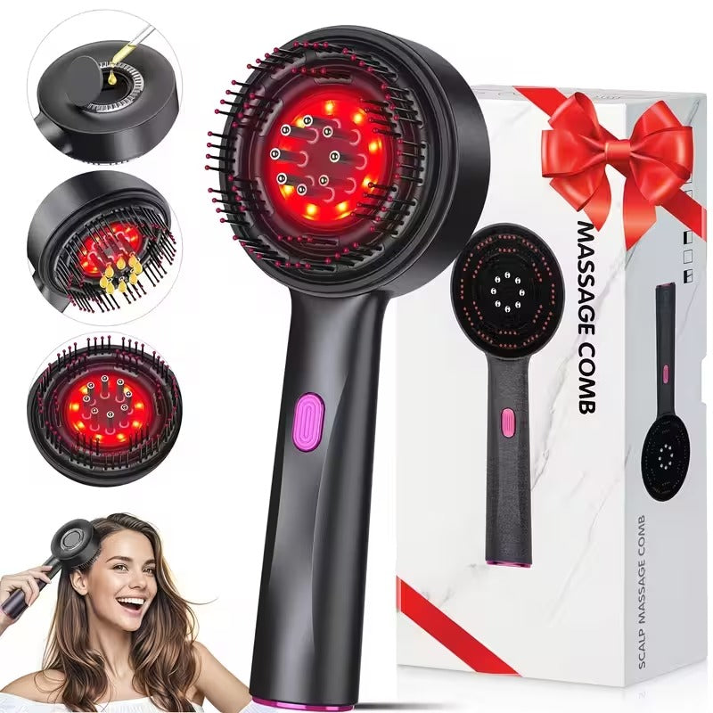 Rechargeable Scalp Oil Massaging Brush
