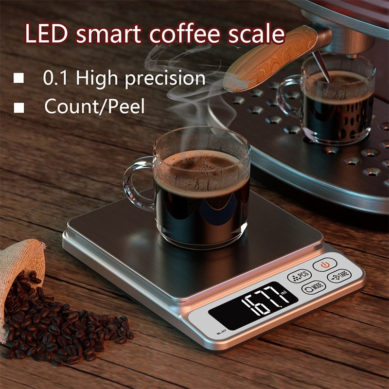 Stainless Digital Kitchen Scale - 3Kg
