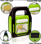 Solar & USB Recharging Flashlight