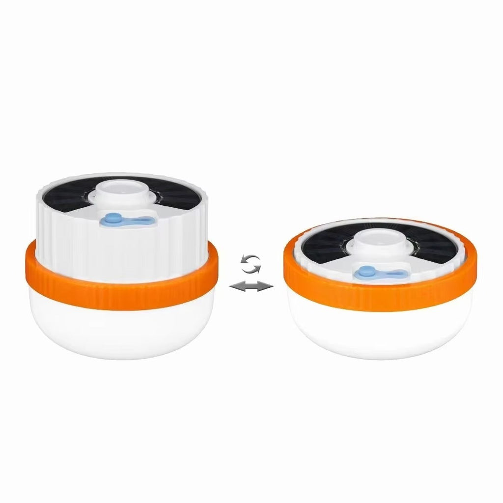 Solar & USB Rechargeable Camping Lamp