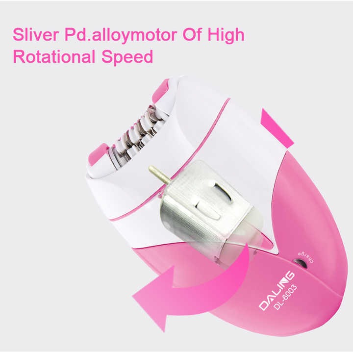 DALING Rechargeable Ladies Hair Epilator