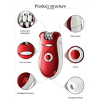 Kemei 3in1 Women Hair Removal KIT