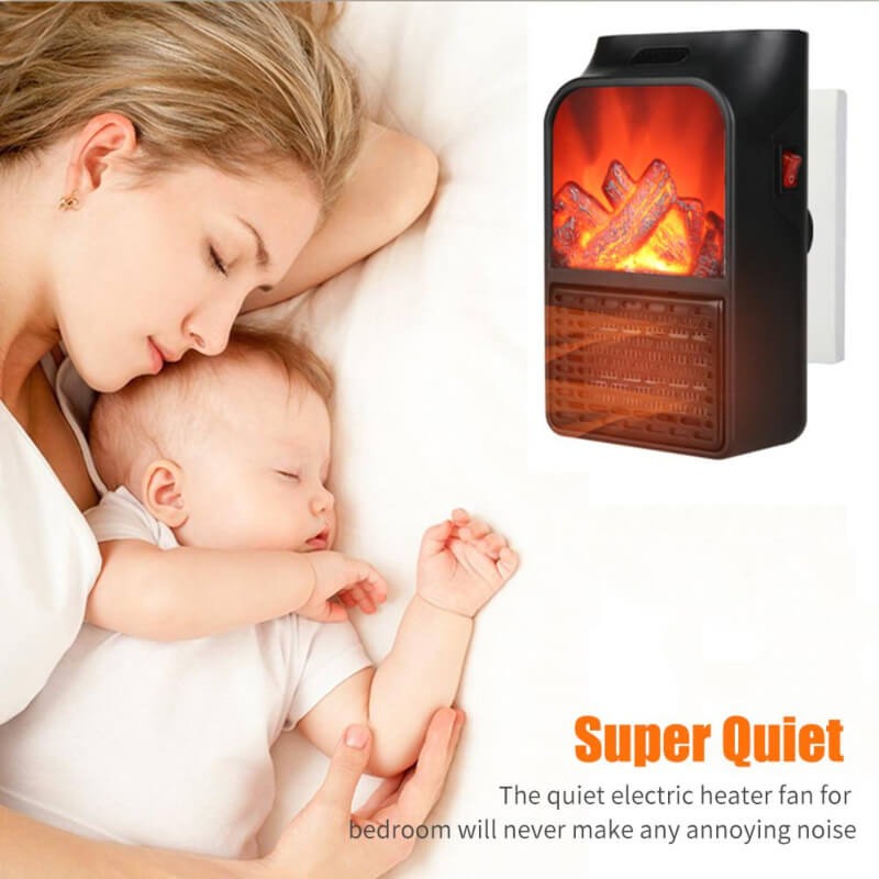 Electric Flame Heater - 1000 Watt
