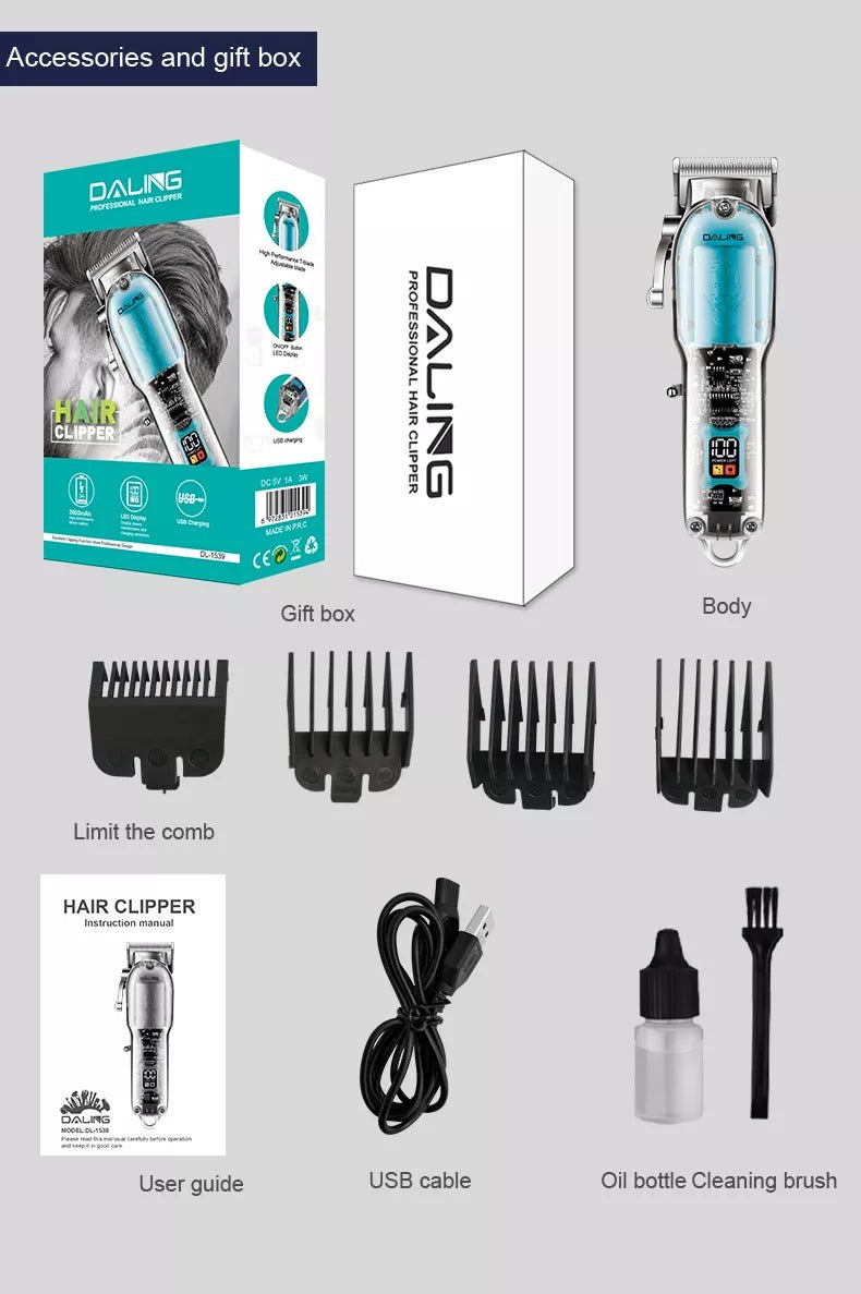 DALING Rechargeable Hair Cutting Clipper