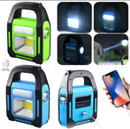 Solar & USB Recharging Flashlight