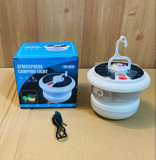 Portable Rechargeable Outdoor Solar Camping Atmosphere Light