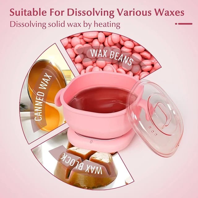 Foldable Silicone Wax Heater- 400ml