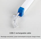 USB Rechargeable LED Tube Light