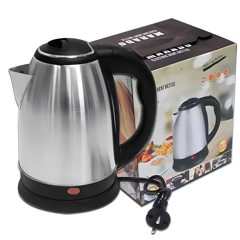 Stainless Steel Electric Kettle- Auto Shut Off- 2.0 Litre