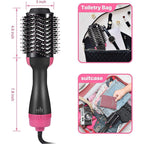 One Step Hair Dryer & Straightener Comb