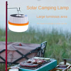 Solar & USB Rechargeable Camping Lamp