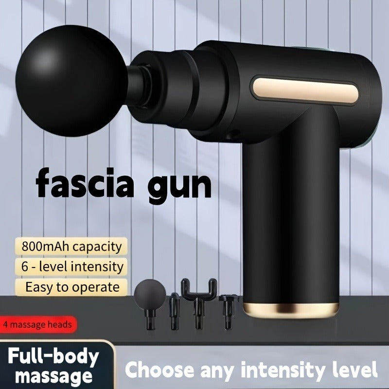 4 in 1 Rechargeable Deep Tissue Massager Gun