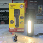 COBA Aluminum Alloy RGB Led Flashlight