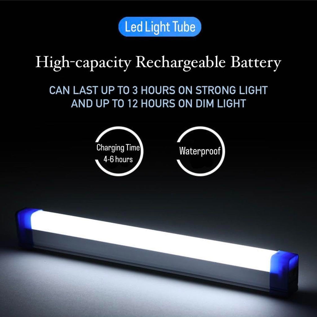 USB Rechargeable LED Tube Light
