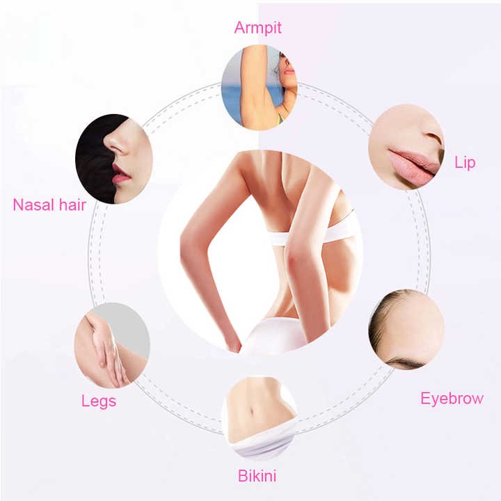 DALING Rechargeable Ladies Hair Epilator