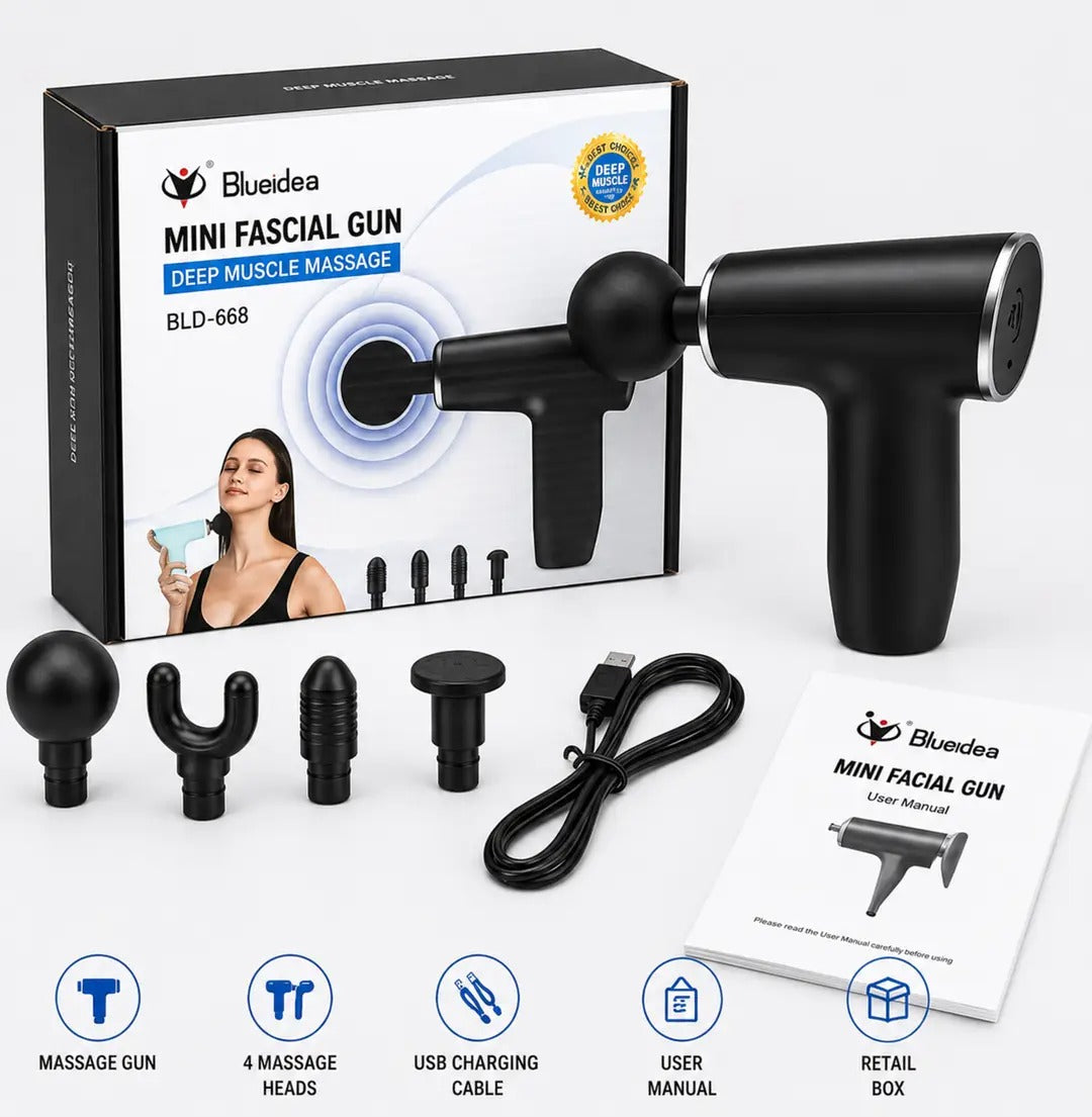 Mini Fascial Muscle Gun Massager