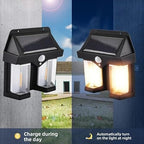Motion Sensor Solar Wall Lamp