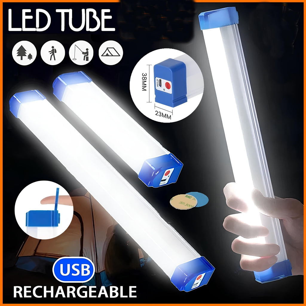 USB Rechargeable LED Tube Light