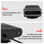 Portable Car Cold & Warm Air Defroster- 12V