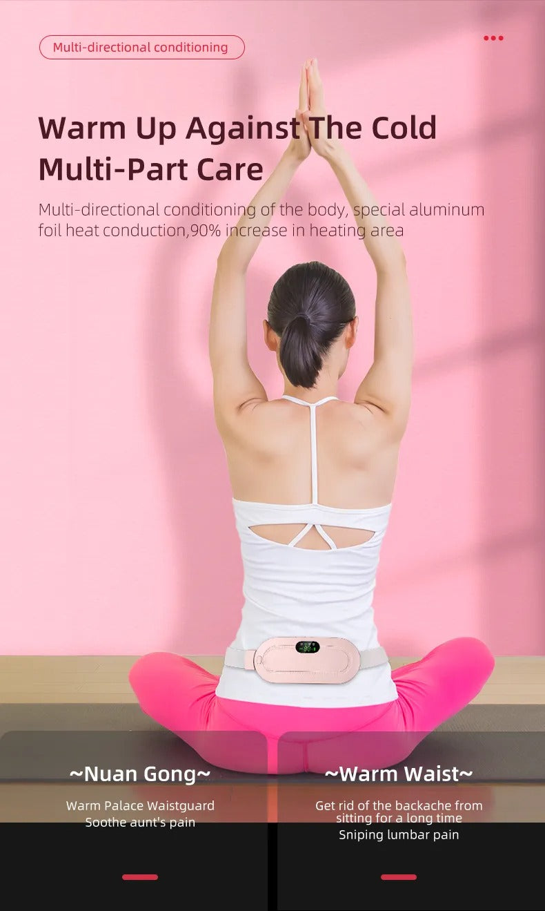 Rechargeable Women Period Cramp Relief Belt