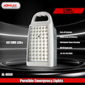 AOnelec Rechargeable Emergency Light- 60 LEDs