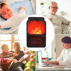Electric Flame Heater - 1000 Watt