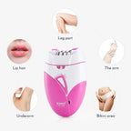 Kemei Rechargeable Painless Ladies Hair Removal SaQiBuy