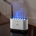 Flame Fire Air Humidifier LED Color Light
