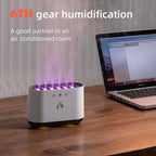 Flame Fire Air Humidifier LED Color Light