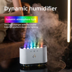 Flame Fire Air Humidifier LED Color Light