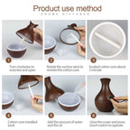 Mini Air Humidifier Ultrasonic LED Light