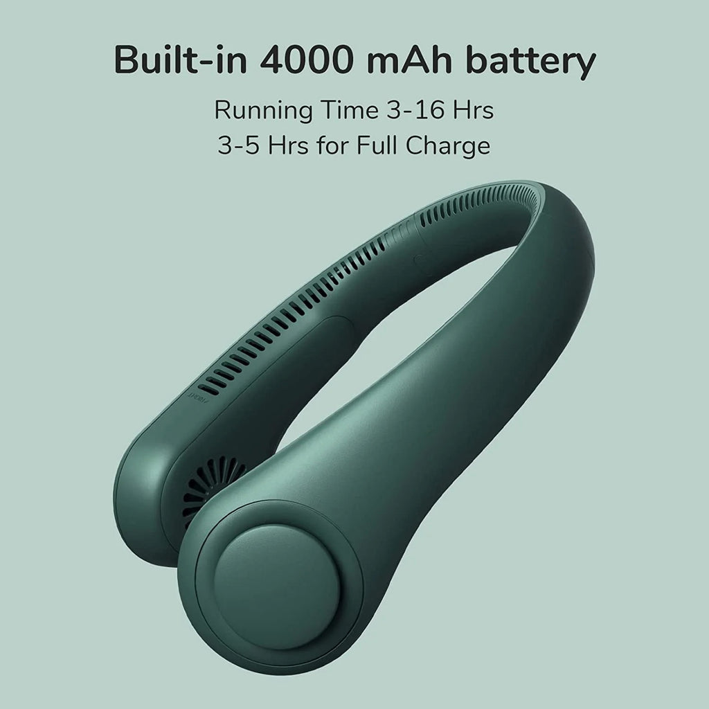 Rechargeable Blade-less Neck Fan