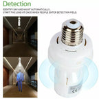 Motion Sensor Bulb HOLDER- Auto ON/OFF