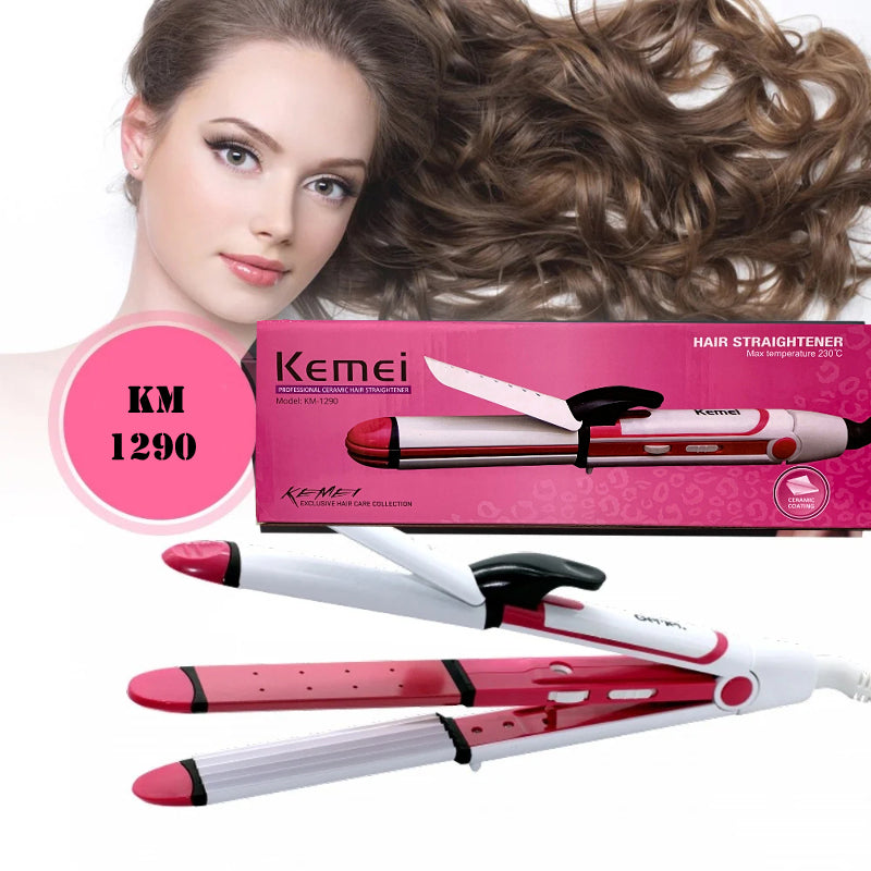 Kemei Ceramic Hair Straightener